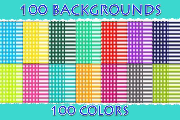 100 Lines Digital Paper Collection