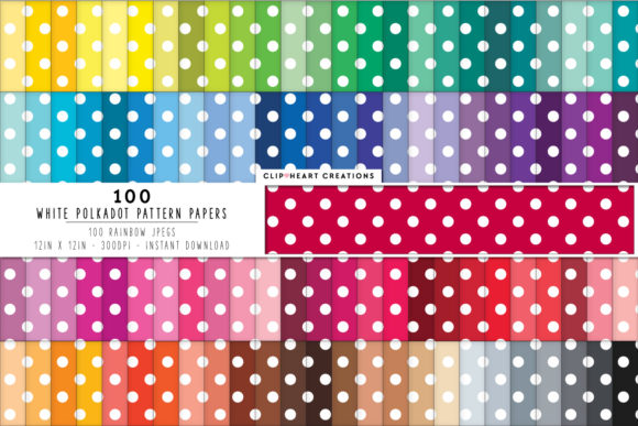 100 Polka Dot Pattern Digital Paper Pack: A Practical Guide for Designers and Creators