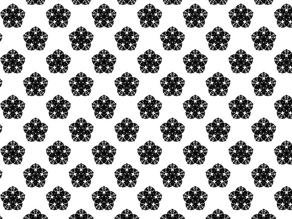 Fractal Flower Pattern: A Modern Design Element for Infinite Creativity