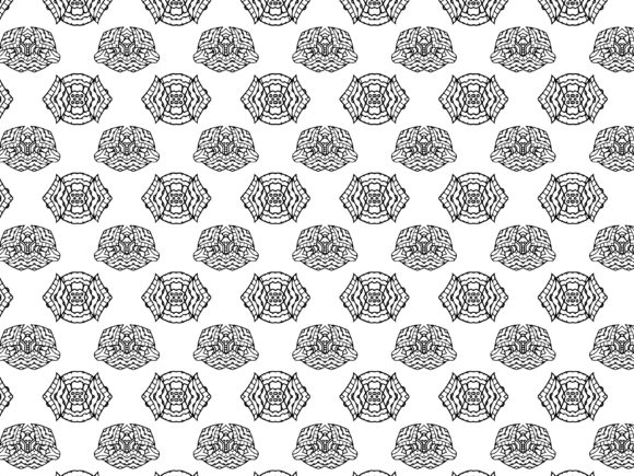 Fractal Pattern Abstract Wing