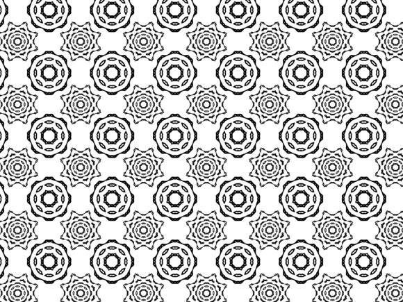 Fractal Pattern Circle Chain: A Versatile Design Element for Creative Projects