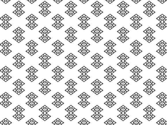 Fractal Pattern Dual Square: A Versatile Design Element for Creative and Commercial Use