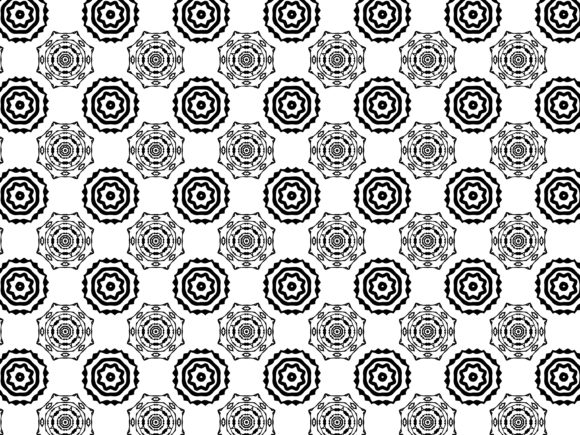 Fractal Pattern Flower Octagon: A Versatile Design for Modern Creativity