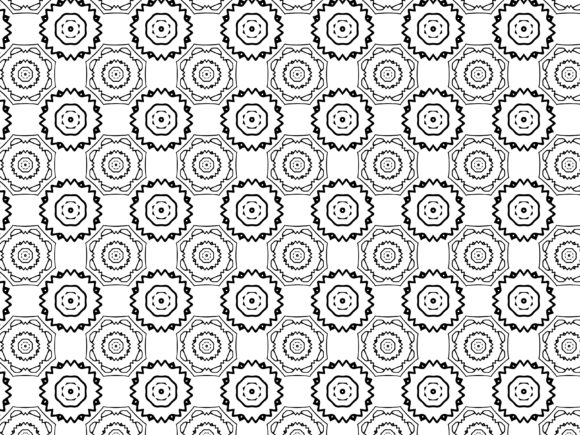 Fractal Pattern Flower Octagon Sharp: A Versatile Design Element for Creative Projects