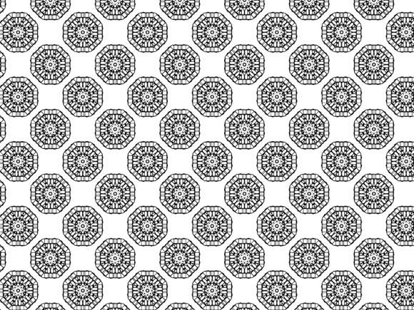 Fractal Pattern Octagon
