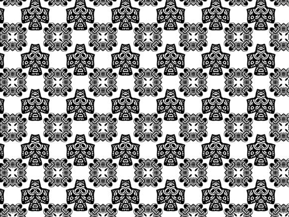 Fractal Pattern Pig Flower