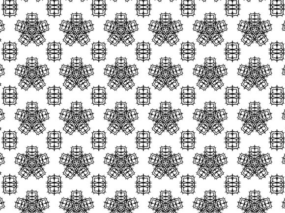 Fractal Pattern Thorn Star: A Versatile Design Asset for Modern Creations
