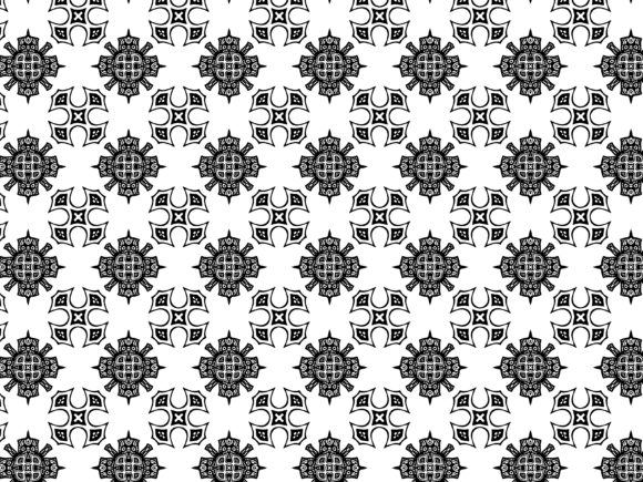 Fractal Pattern Tribal X