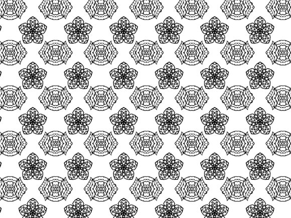 Fractal Pattern Wing Star Design