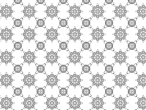 Fractal Pattern X Circle Design Collection