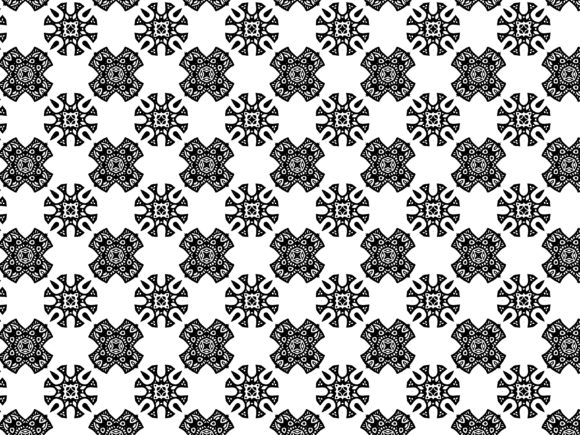 Fractal Pattern X Tribal Thick