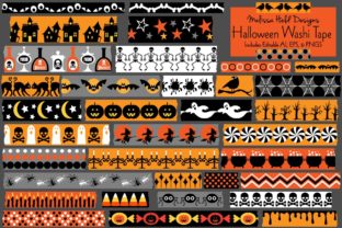 Halloween Washi Tape Clipart: A Creative Resource for Seasonal Designs