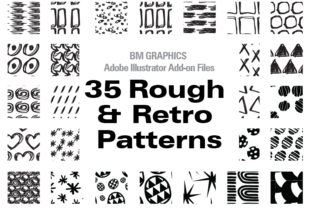 Illustrator 35 Rough Retro
