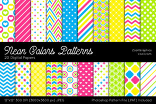 Neon Colors Digital Papers: A Versatile Tool for Creative and Professional Projects