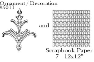 Ornament 5011 Scrapbook Digital Paper: A Versatile Tool for Creative Projects