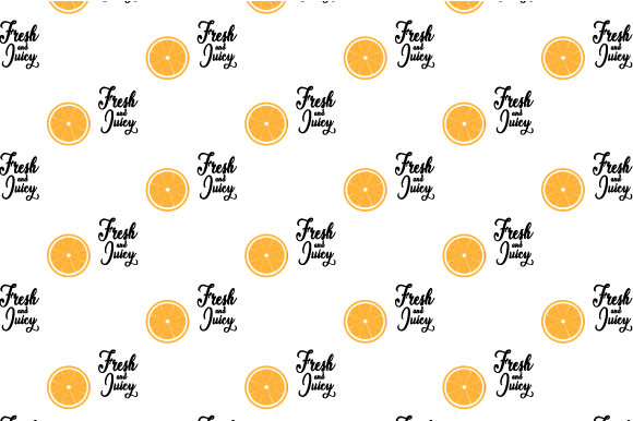 Pattern Fresh and Juicy Orange: A Versatile Design Element for Print, Retail, and Industry