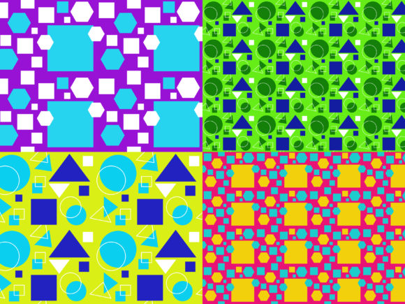 Seamless Pattern Bundling Square Hexagon: A Versatile Design Asset for Modern Projects